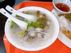 蚵仔线面-建国蚵煎蚵面