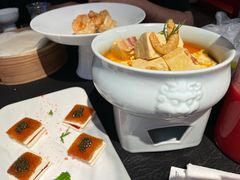 蟹汤煨豆腐-荣公子创意菜