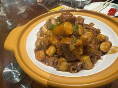 -东来菜馆•手抓海鲜家常菜•海鲜锅贴(鸽子窝店)