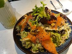 烟熏三文鱼杂菌沙拉-BE BRIGHT KITCHEN(正佳广场店)