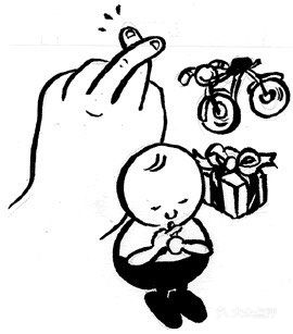 Idiom: cross your fingers 