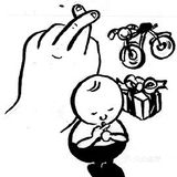 Idiom: cross your fingers 