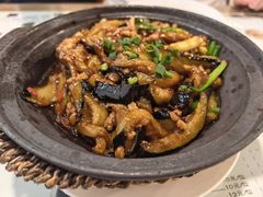 鱼香茄子煲-甲乙丙丁港式茶餐厅(荣祥广场店)