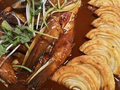 鱼头泡饼-鹦鹉小厨味道餐厅(山大南路店)