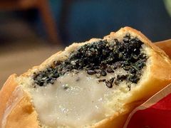 黑芝麻麻薯-拾烧·古法手作车轮饼(西直门凯德茂店)