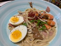 大虾牛肝菌绘扁面-卡朋西餐(悦汇城店)