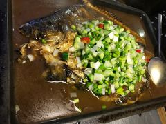 -探鱼·鲜青椒爽麻烤鱼(广州花都来又来店)