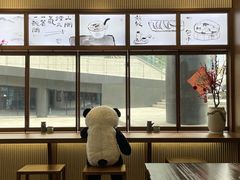 面店代言人——可爱的熊猫-面春山·传统老卤面(天隆寺店)