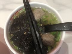 紫菜牛肉丸汤-拼二潮汕牛肉粿条(花城汇店)