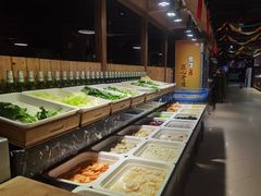 自助取餐区-韩千炉海鲜自助火锅烤肉(文三路店)