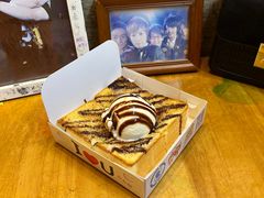香草冰淇淋厚吐司-阿信厚吐司(曾厝垵店)