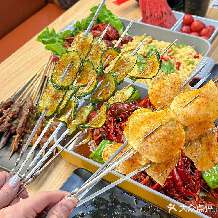 啊啊啊合肥居然有烤黄瓜🥒绝了‼️好吃哭了