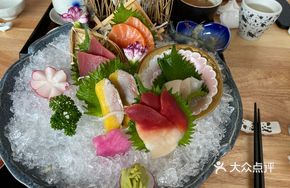 Salmon Sashimi Platter Bento