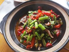 青菜牛肉-郑件洋芋饭庄