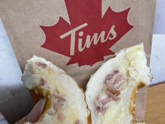 碱水培根土豆贝果-Tims天好咖啡(河西万象城店)
