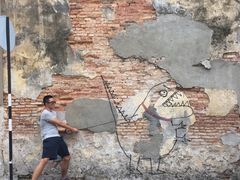 壁画-槟城街头艺术街区