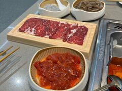 捞派滑牛肉-海底捞火锅(天一广场亚细亚店)