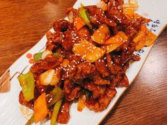 百合菠萝酥牛柳-津菜宋记老房子(鼓楼店)