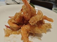 青岛抓烹虾段-山东宾馆·齐鲁苑餐厅