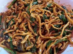 农家红炒长鱼炒面-三百碗宝应长鱼面(板仓街店)