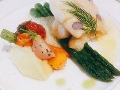 香煎海鲈鱼-北京华彬费尔蒙酒店·刃餐厅