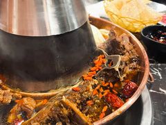 招牌羊蝎子锅底-颐品居涮肉(乌鲁木齐中路店)