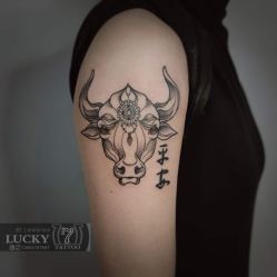 -幸运7纹身刺青Lucky7tattoo