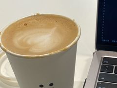 燕麦拿铁-dotcom coffee古点咖啡(致真大厦店)