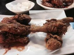 炸鸡翅一半一半-富乐满韩国正宗炸鸡韩国料理(虹泉路店)