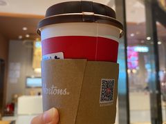 燕麦拿铁-Tims天好咖啡·贝果(凯德大峡谷购物中心店)