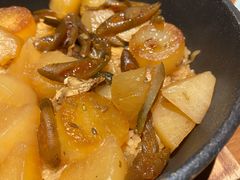 白萝卜冰笋烩饭-天水蔬食料理(树德之光店)
