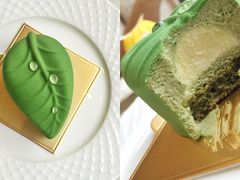 抹茶芝士蛋糕-莫奈花园法式蛋糕