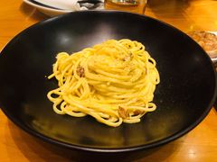 意式奶油蘑菇培根意面-君悦酒店·La Terrazza意合園·意式风味