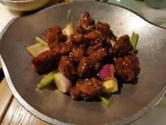 蒜香蜜汁排骨-绿茶餐厅(西单老佛爷店)