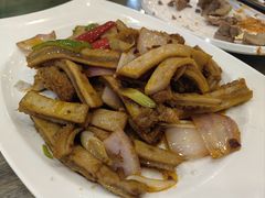 爆炒牛肚-清真益鑫羊肉手抓馆(南大街店)