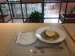 什菜咖喱饭-上海中医药大学-食堂