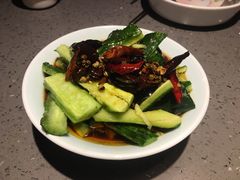 椒麻黄瓜-老头儿油爆虾(星光一期店)