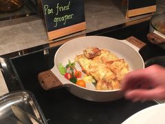 香煎石斑鱼-康帝国际酒店-艾斯本自助西餐厅