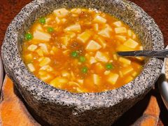 石锅鸡汤豆腐-绿茶餐厅(华联万柳店)