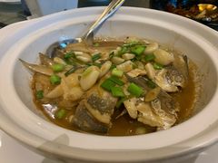 鲳鱼年糕-上海皇廷花园酒店·御宴中餐厅