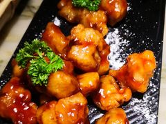 糖霜糖醋里脊-绿茶餐厅(昌平悦荟店)