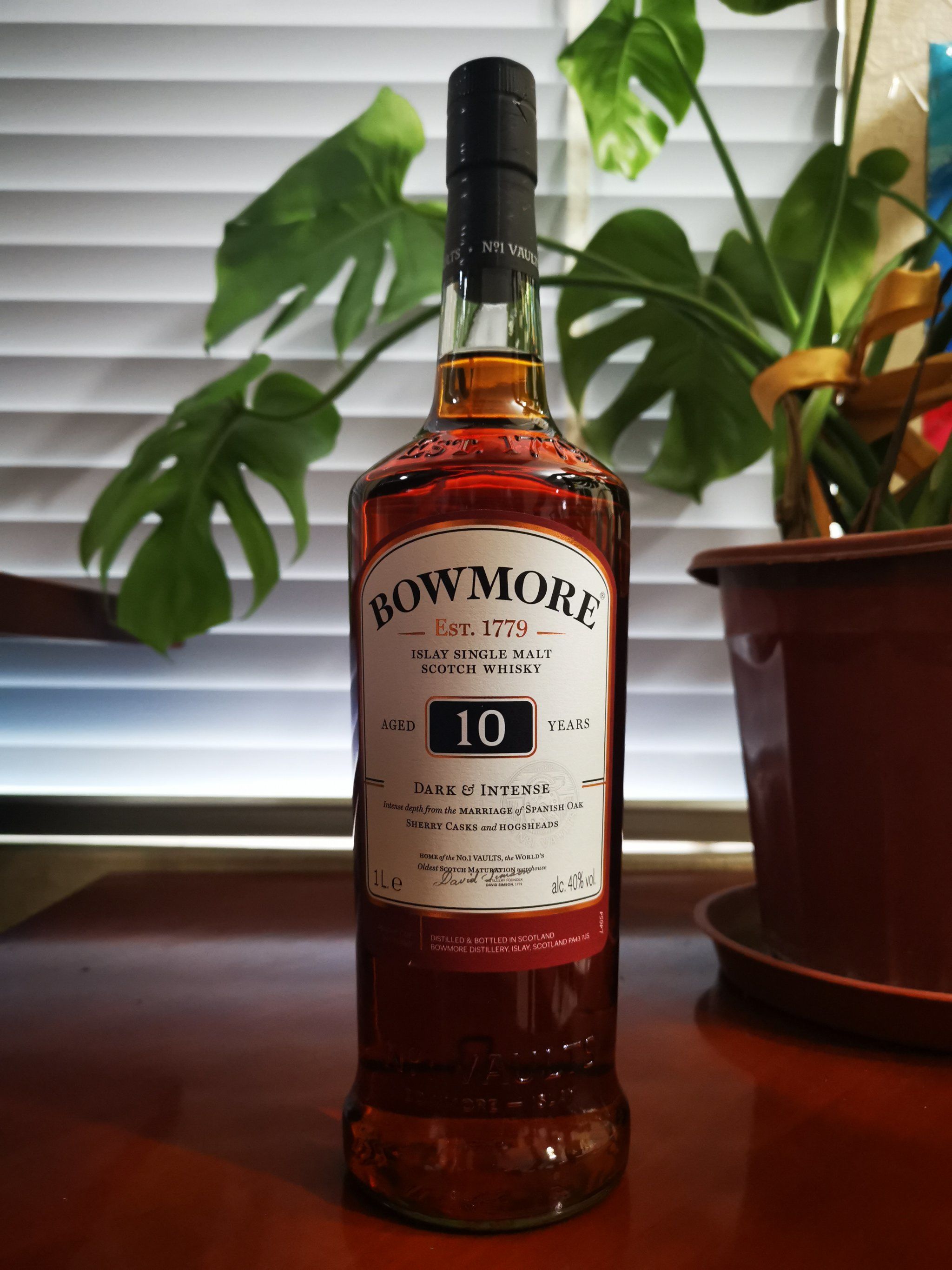 波摩10年单一麦芽威士忌40%vol 1l