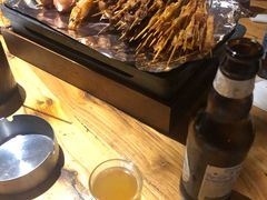 -路边摊小炉子烧烤