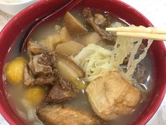 招牌车仔面（粗面）-旺角宝港式茶餐厅(寮步店)