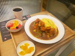炸鸡块咖喱蛋包饭-池奈·咖喱蛋包饭(熙地港店)