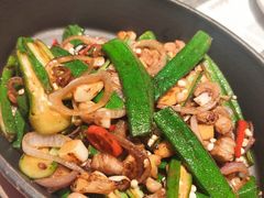 小炒秋葵-小大董·烤鸭(观景餐厅·南京西路店)