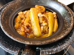 咸鱼鸡粒茄子煲-玉兰苑一等茶餐厅