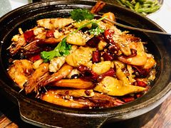 干锅虾-川旺角川粤融合菜•海景餐厅(星海广场店)