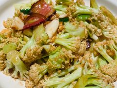 腊味有机菜花-鸽子侯·家宴·平价海鲜(绿地店)