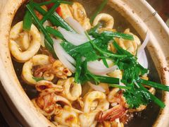啫啫鱿鱼煲-猪肉婆私房菜(容桂总店)